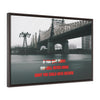 Horizontal Framed Premium Gallery Wrap Canvas